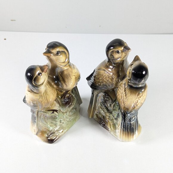 Pair mcm decorative bird figurines JAPAN - Picture 2 of 9